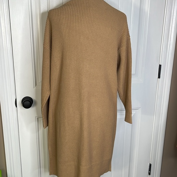 FRYE Cardigan Longline Duster Knit With Matching Tank Top Cotton Women Small - Picture 4 of 13